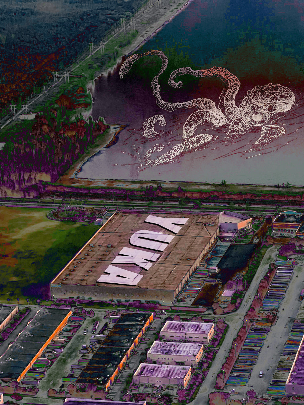 Original Yukaotic "YUK" Promotional Advertisement Graphics