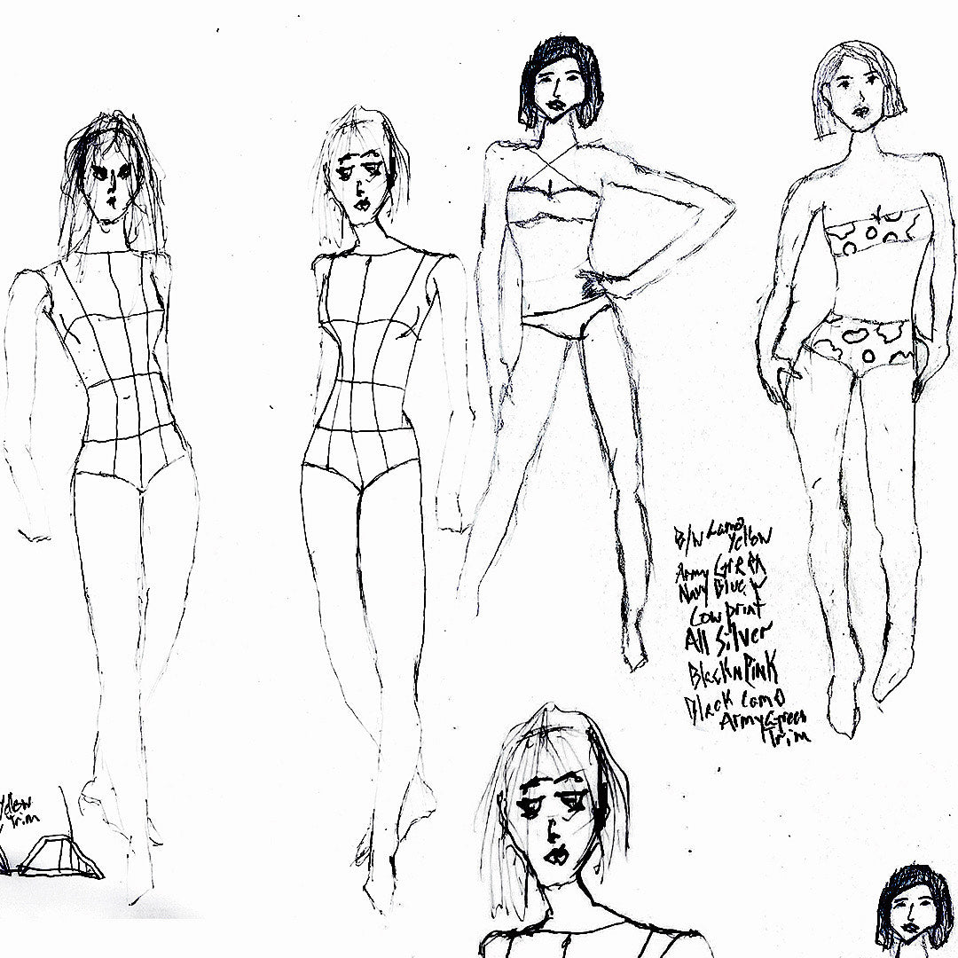 Original Yukaotic Womenswear MockSketches