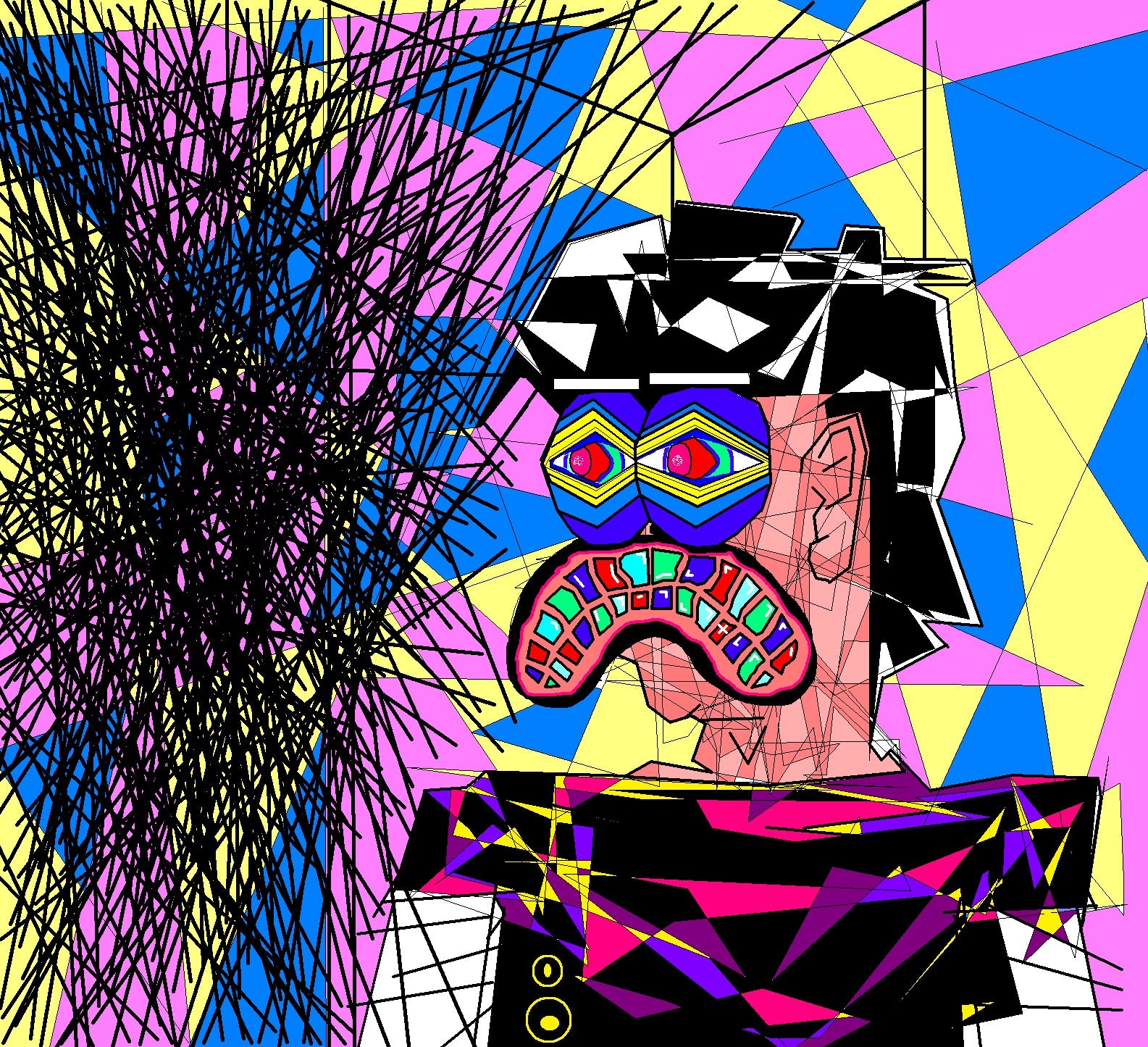 Original Yukaotic "Perception" Poster & Canvas