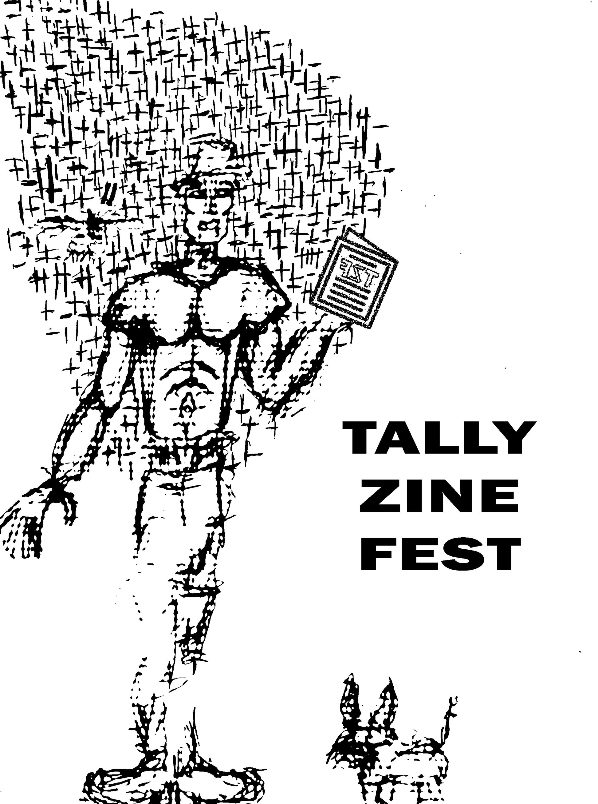 Original Yukaotic "Tallahassee ZineFest" Graphic Design