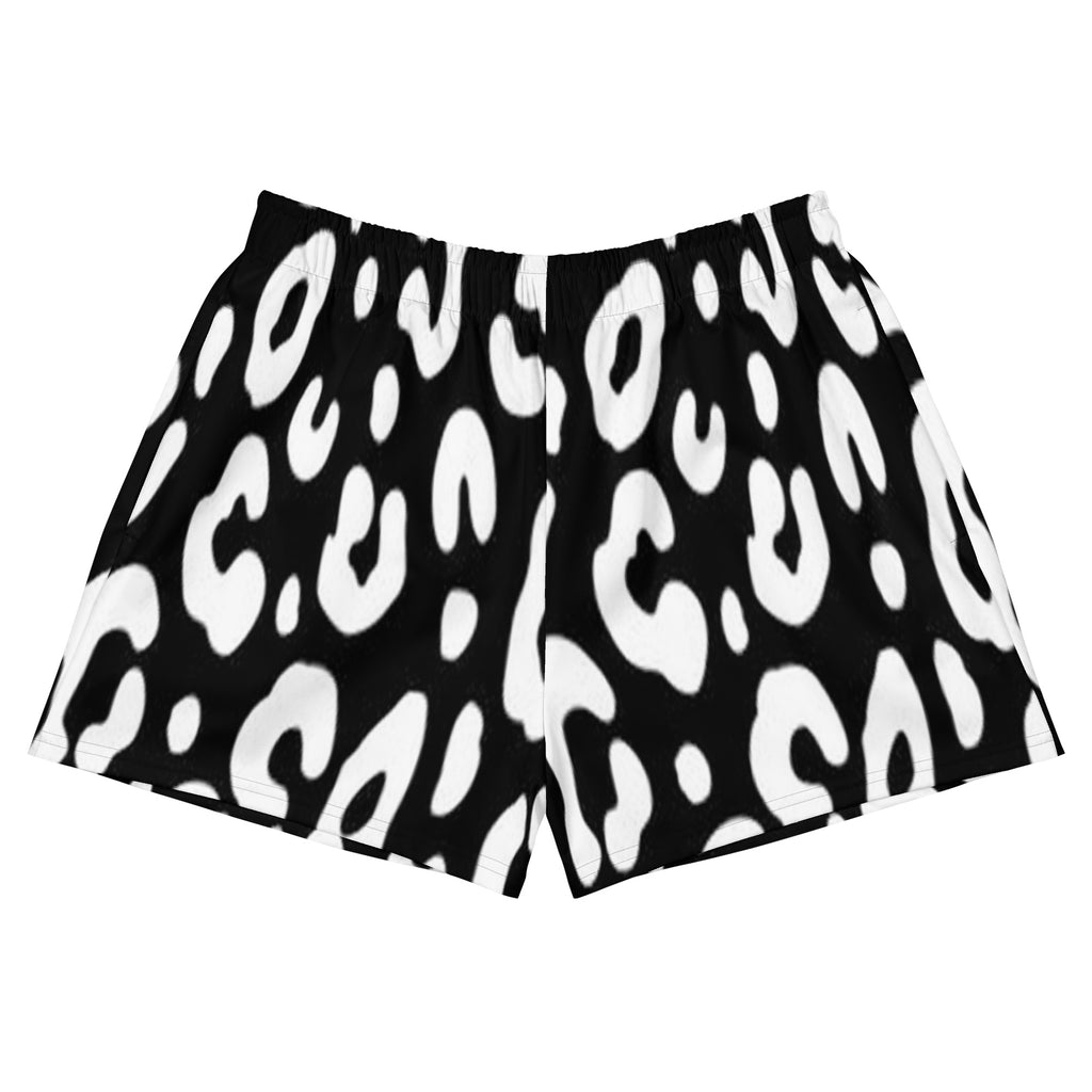 Yukaotic Leopard Unisex Athletic Shorts
