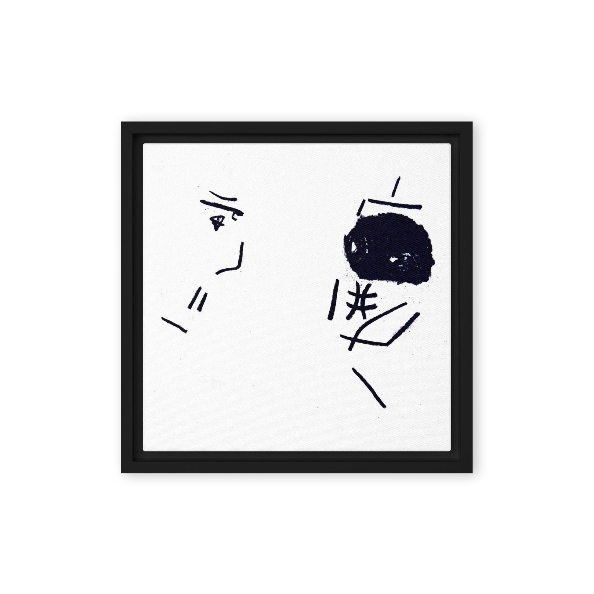 Framed Yukaotic Hope Canvas